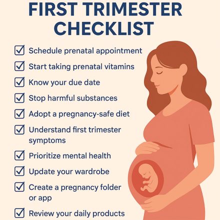 First Trimester Checklist: Everything You Need for a Healthy Start
