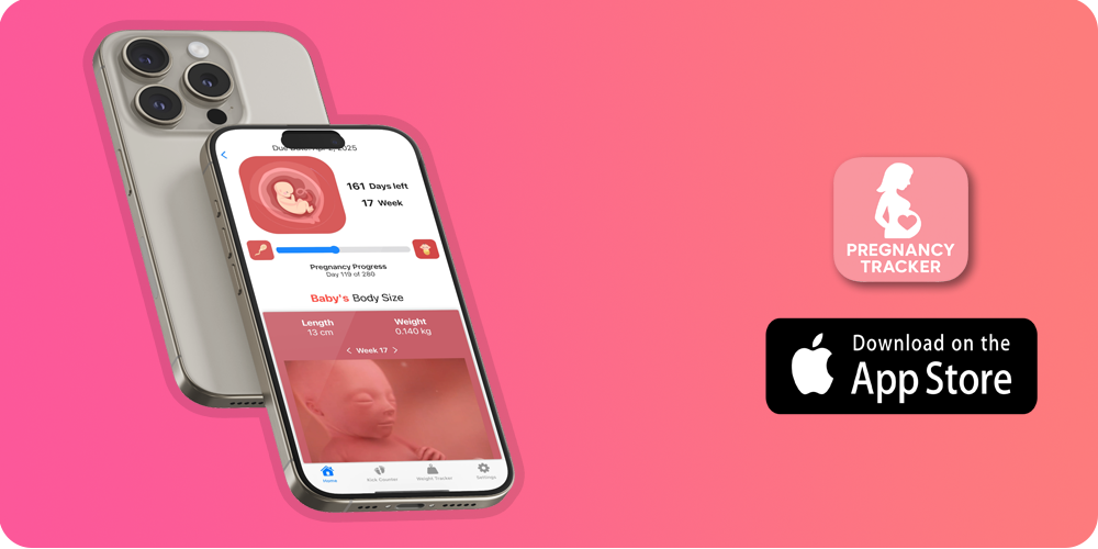 download Pregnancy tracker app in appsotre
