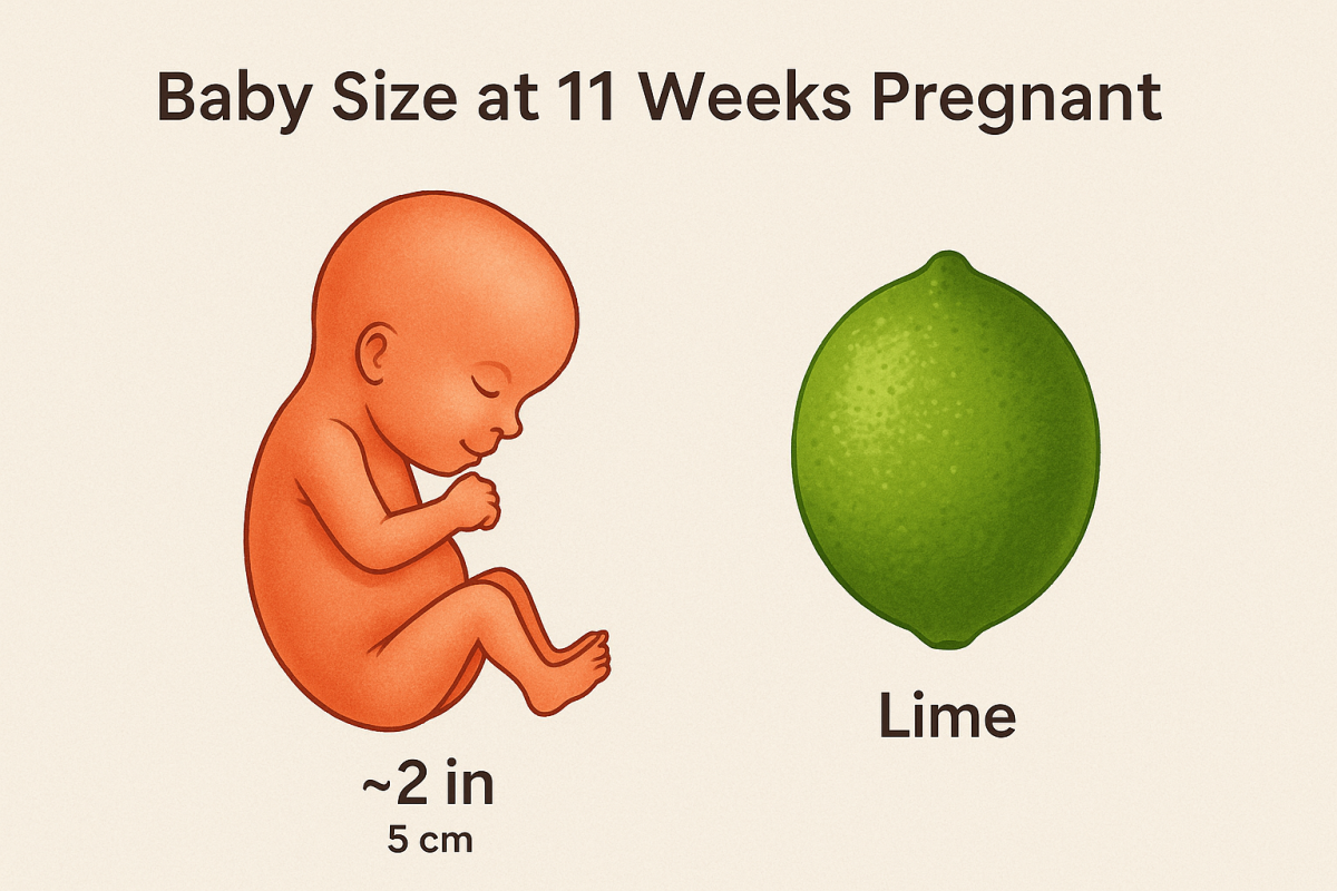 11 Weeks Pregnant: Symptoms, Baby Development & Healthy Diet