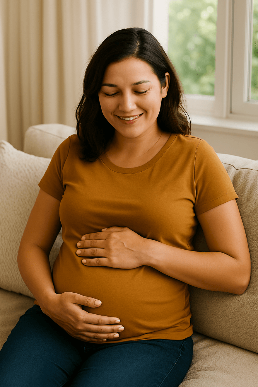 12 Weeks Pregnant: First Trimester Ends, Symptoms & Baby Bump